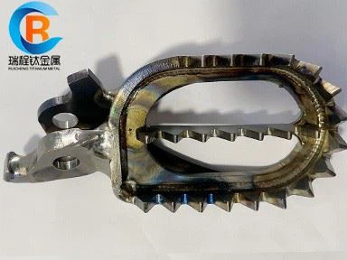 Gr5 Titanium Footrest For Honda CRF250R